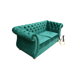 luksusowa sofa w pluszu