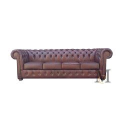Piękna duża sofa w klasycznym wydaniu