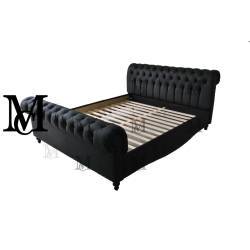 Łóżko Madonna Chesterfield - plusz 160 x 200