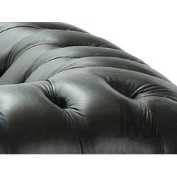 Sofa Chesterfield Windchester 4-osobowa 100% skóra naturalna, pikowana Sofa