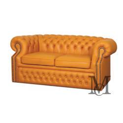Sofa Windsor 2-osobowa, sofa skórzana